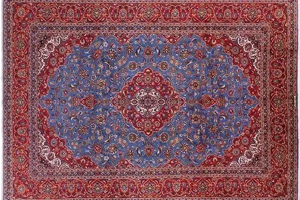 نمونه فرش ترنج کاشان